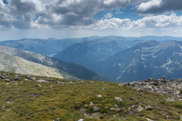 Paisagem Incrível Musala Pico Montanha Rila Bulgária — Fotografia de Stock