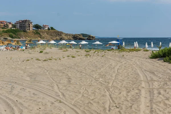 Nestinarka Beach Zarevo Bulgaria Juni 2013 Panoramablick Auf Nestinarka Beach — Stockfoto