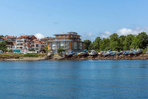 Ahtopol Bulharsko Června 2013 Panorama Přístavu Města Achtopol Regionu Burgas — Stock fotografie