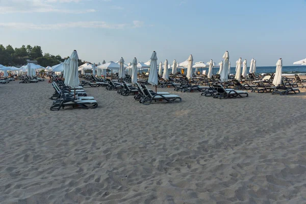 Lozenets Bulgaria July 2013 Panorama Oasis Beach Village Lozenets Burgas — Stock Photo, Image