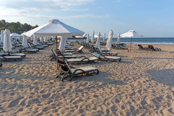 Lozenets Bulgaria July 2013 Panorama Oasis Beach Village Lozenets Burgas — Stock Photo, Image