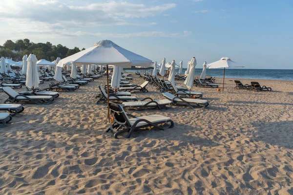 Lozenets Bulgaria July 2013 Panorama Oasis Beach Village Lozenets Burgas — Stock Photo, Image