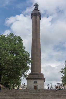 Londra, İngiltere - 17 Haziran 2016: Duke of York sütun city, Londra, İngiltere, İngiltere'de