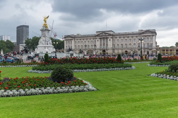Londra Ngiltere Haziran 2016 Panorama Buckingham Sarayı Londra Ngiltere Ngiltere — Stok fotoğraf