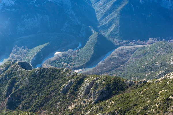 Csodálatos Táj Nestos River Gorge Közelében Town Xanthi East Macedonia — Stock Fotó