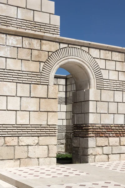 Ruinen Der Großen Basilika Der Nähe Der Hauptstadt Des Ersten — Stockfoto