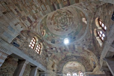Panagia Ekatontapiliani, Parikia, Paros Adası, Kiklad Adaları, Yunanistan iç görünümü