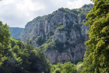 Muhteşem manzara, Jerma River Gorge Vlaska dağ, Dimitrovgrad bölge, Sırbistan