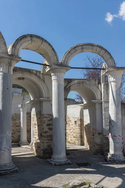 Ruínas Golden Igreja São João Perto Capital Primeiro Império Búlgaro — Fotografia de Stock