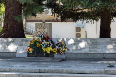 Godech, Bulgaristan - 14 Temmuz 2014: Kasaba, Godech, Sofia Region, Bulgaristan Merkezi