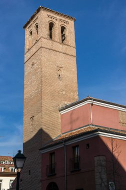Madrid şehir, İspanya San Pedro el gerçek kilise görünümünü şaşırtıcı
