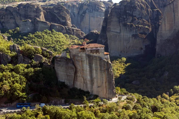 Monasterio Ortodoxo Rousanou Meteora Tesalia Grecia —  Fotos de Stock