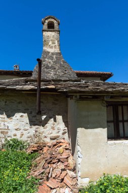 Panoramik Ortaçağ Temski Manastırı St George, Pirot bölge, Sırbistan