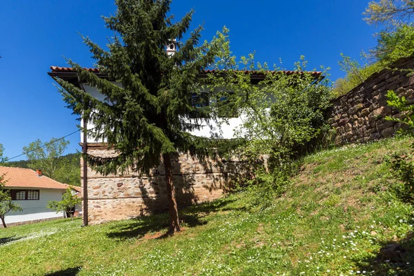 Panoramik Ortaçağ Temski Manastırı St George, Pirot bölge, Sırbistan