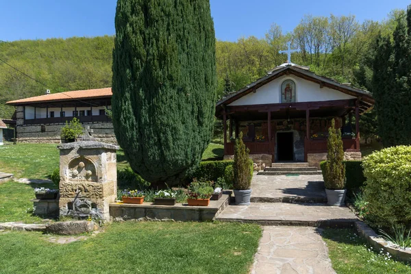 Panoramik Ortaçağ Temski Manastırı St George, Pirot bölge, Sırbistan