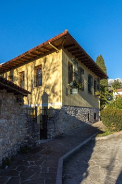 Ioannina, Yunanistan - 27 Aralık 2014: Old town şehir Ioannina, Epirus, Yunanistan Kalesi'nde