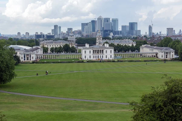 Londra Ngiltere Haziran 2016 Panorama Greenwich Londra Ngiltere Birleşik Krallık — Stok fotoğraf