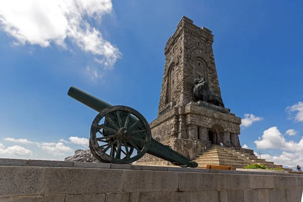 Shipka Bulgaristan Temmuz 2018 Yaz Görünümünü Anıt Özgürlük Shipka Stara — Stok fotoğraf