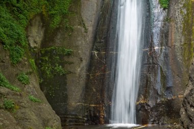 Peyzaj Smolare şelale çağlayan Belasica dağ, Novo Selo, Makedonya Cumhuriyeti