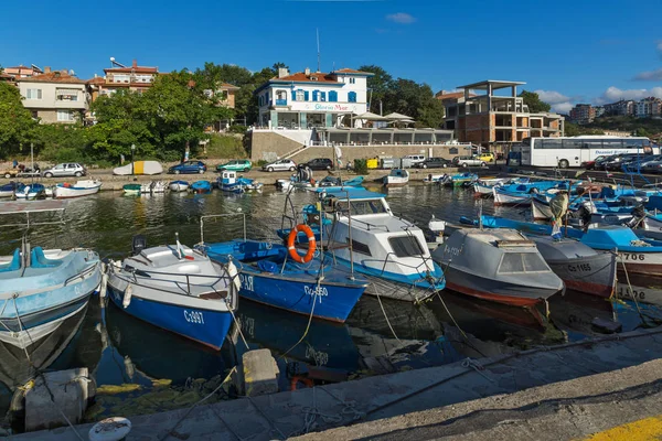 Sozopol Bulgária Julho 2016 Pequenos Barcos Pesca Porto Sozopol Região — Fotografia de Stock