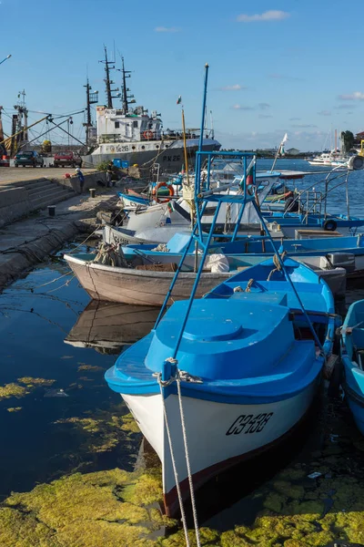 Sozopol Bulgaria Julio 2016 Pequeños Barcos Pesqueros Puerto Sozopol Región — Foto de Stock