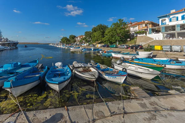 Sozopol Bulgária Julho 2016 Pequenos Barcos Pesca Porto Sozopol Região — Fotografia de Stock