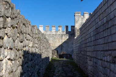 Shumen kale sit alanı yakınındaki şehir Shoumen, Bulgaristan