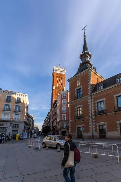 Madrid Spain January 2018 Amazing View Church Santa Cruz Ministry — Stock Photo, Image