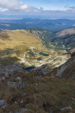 Malyovitsa zirvesinden inanılmaz manzara, Rila Dağı, Bulgaristan