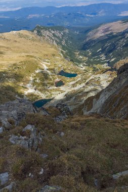 Malyovitsa zirvesinden inanılmaz manzara, Rila Dağı, Bulgaristan