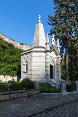 Dryanovo Manastırı aziz Başmelek Michael, Gabrovo Bölgesi, Bulgaristan on dokuzuncu yüzyılda binaların