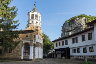 Dryanovo Manastırı aziz Başmelek Michael, Gabrovo Bölgesi, Bulgaristan on dokuzuncu yüzyılda binaların