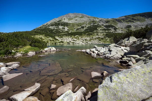 Amazing Panorama Dalgoto Long Lake Pirin Mountain Bulgaria — Stok Foto