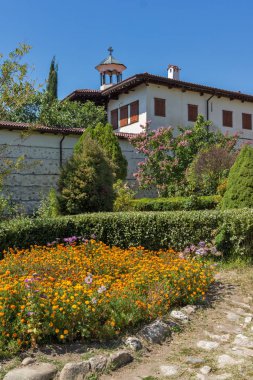 Tanrı aşkına, Blagoevgrad bölge, Bulgaristan Nativity Ortaçağ Rozhen Manastırı binalarda