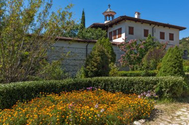 Tanrı aşkına, Blagoevgrad bölge, Bulgaristan Nativity Ortaçağ Rozhen Manastırı binalarda
