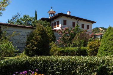 Tanrı aşkına, Blagoevgrad bölge, Bulgaristan Nativity Ortaçağ Rozhen Manastırı binalarda