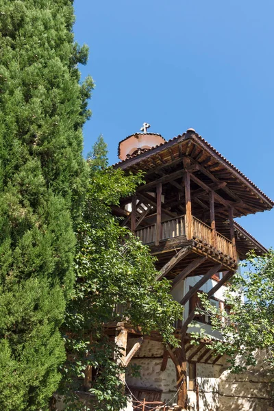 Byggnader Medeltida Rozhen Kloster Födelsekyrkan Guds Moder Regionen Blagoevgrad Bulgarien — Stockfoto