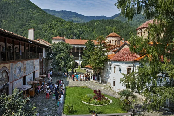 Bachkovo Klooster Bulgarije Augustus 2015 Gebouwen Middeleeuwse Bachkovo Klooster Bulgarije — Stockfoto