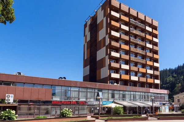 Chepelare Bulgaria Agosto 2018 Vista Verano Del Centro Famosa Estación — Foto de Stock