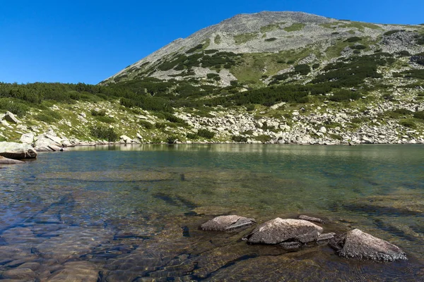 Paesaggio Incredibile Con Dalgoto Lungo Lago Pirin Mountain Bulgaria — Foto Stock