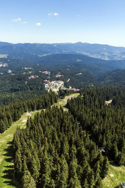 Atemberaubende Landschaft Der Rhodopen Berge Von Snezhanka Turm Der Nähe — Stockfoto