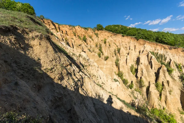 Increíble Vista Atardecer Formación Rocas Pirámides Stob Montaña Rila Región —  Fotos de Stock