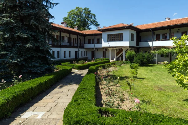 Dokuzuncu Yüzyıl Binalarda Sokolski Manastırı Kutsal Anne Varsayım Gabrovo Bölgesi — Stok fotoğraf