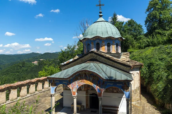 Negentiende Eeuwse Gebouwen Sokolski Klooster Heilige Moederdag Veronderstelling Regio Gabrovo — Stockfoto