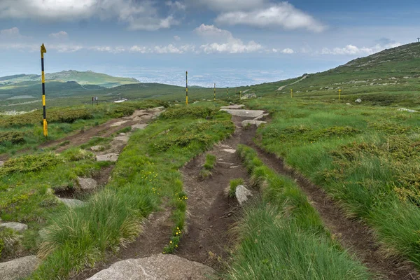 Amazing Panorama Vitosha Mountain Cherni Vrah Peak Sofia City Region Stock Picture