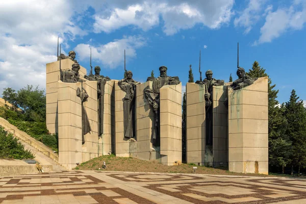 Στάρα Ζαγόρα Βουλγαρία Αυγούστου 2018 Μνημείο Συγκρότημα Υπερασπιστές Της Στάρα — Φωτογραφία Αρχείου