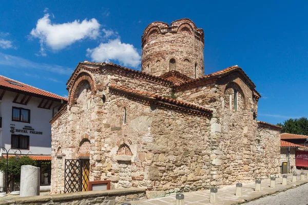 Nesebar Bulharsko Srpna 2018 Letní Pohled Starověkého Kostel Svatého Jana — Stock fotografie