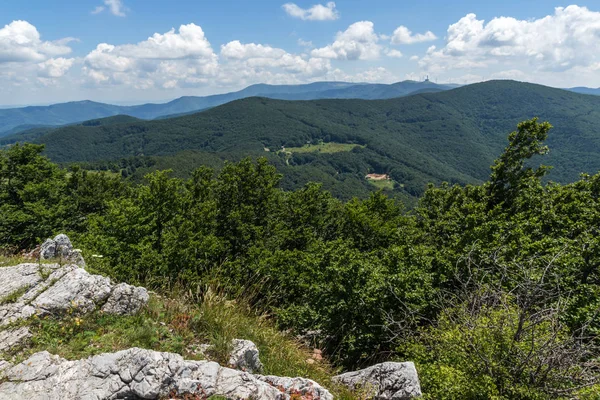 Verbazingwekkende Landschap Van Zomer Naar Stara Planina Balkan Bergen Van — Stockfoto