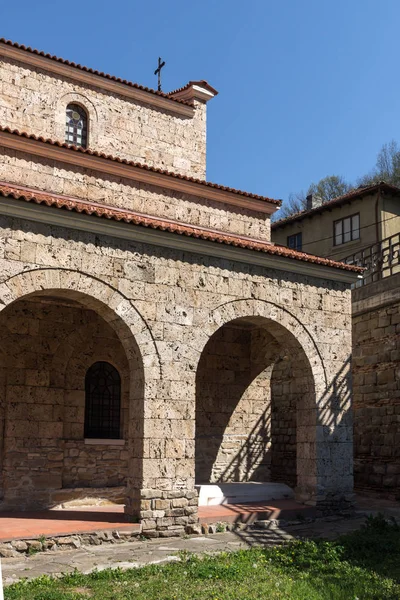 Średniowieczny Kościół Świętych Czterdziestu Męczenników Cerkiew Prawosławna Zbudowana 1230 Miejscowości — Zdjęcie stockowe