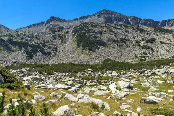 Пейзаж Пиком Бандеришки Чукар Гора Пирин Болгария — стоковое фото